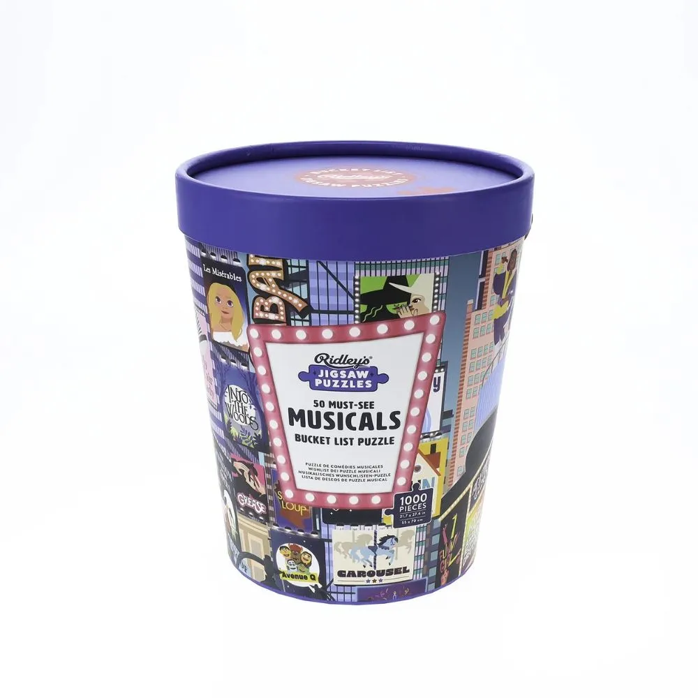 50 Must See Musicals 1000 piece Jigsaw Puzzle