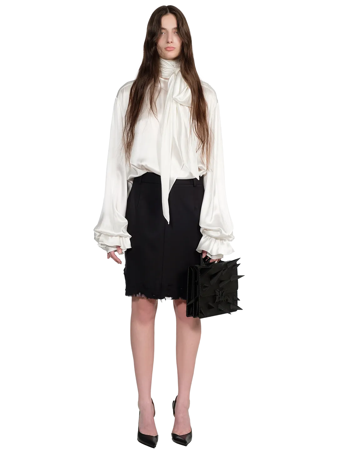 Destroyed Office Skirt