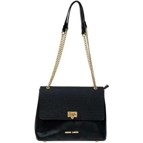 Pierre Cardin Janita Chain Shoulder/Crossbody Bag PCL05088BKBK-A0